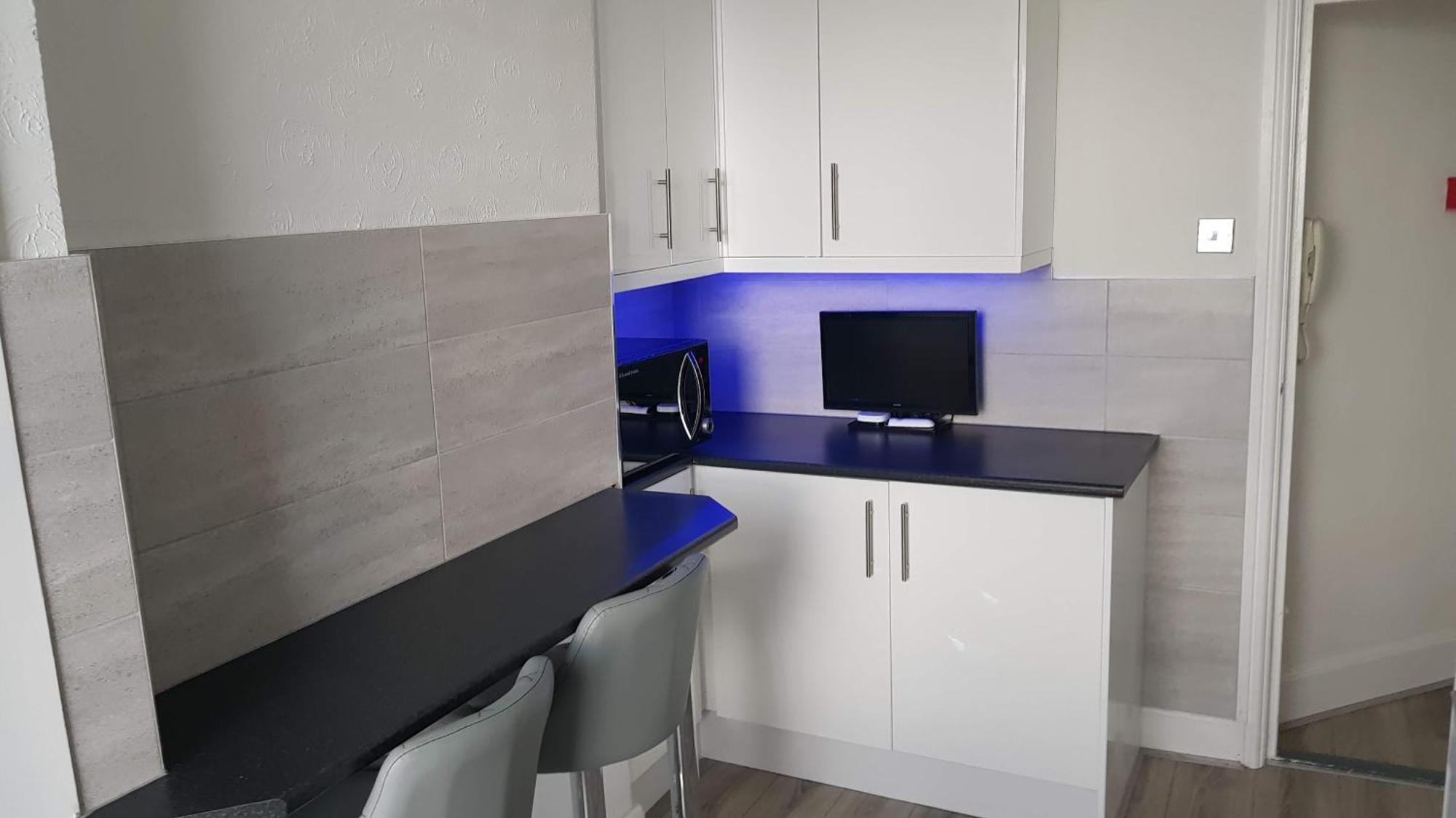 3 Harbour Views Apartment Rhôs-on-Sea Exterior foto